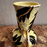 Vintage amphora vase signed JTF from Vallauris