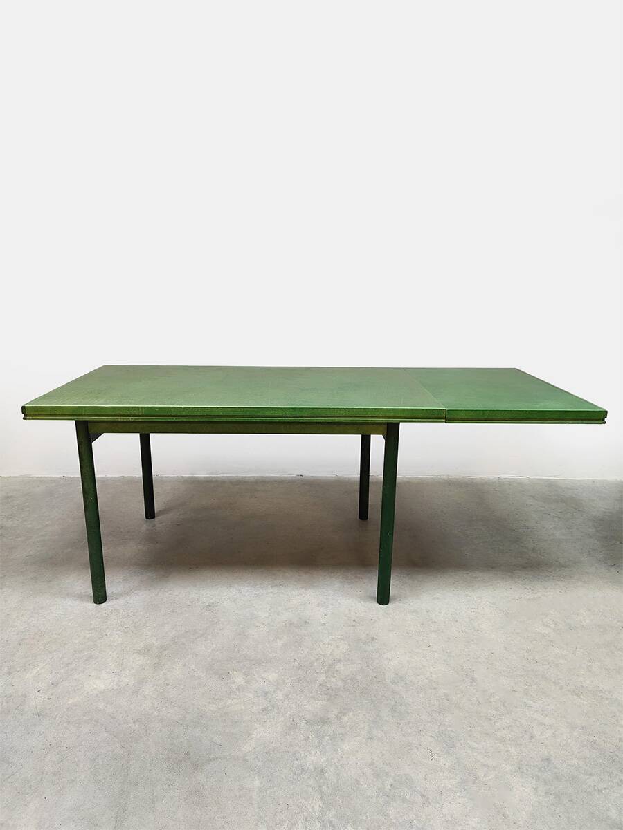 Vintage wooden dining set table & chairs Asko