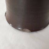 Zoomorphic ceramic candle holder / tealight holder Owl Signed Jean Yves Chevilly