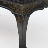 Black laqué wooden coffee table