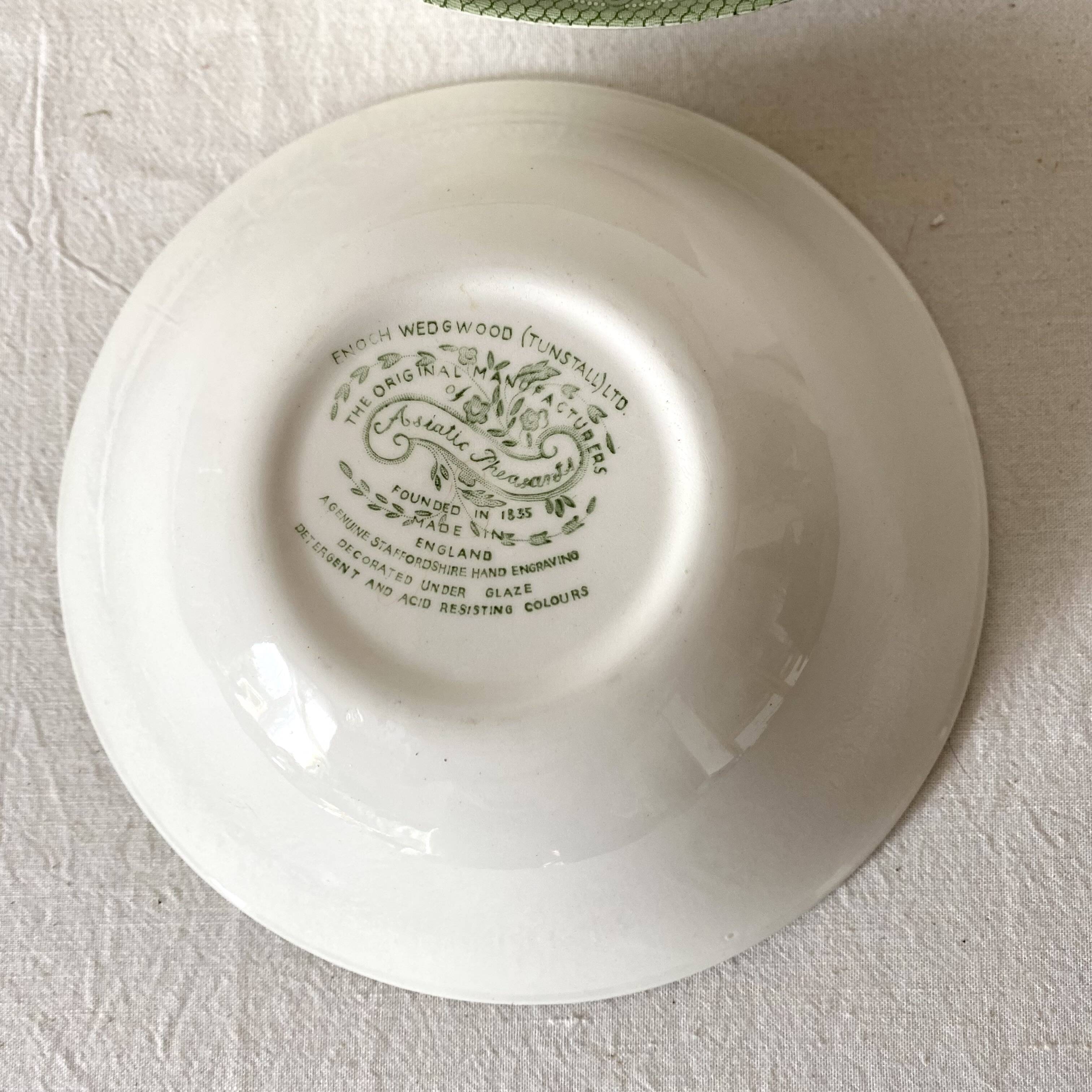 Enoch Wedgwood English porcelain salad bowls