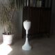 Ashtray on foot tulip, patentatto, Italy 60/70 years