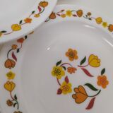 Vintage Arcopal dessert plates