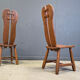 Vintage dining chairs by Depuydt, Belgium, 1960s