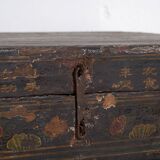 Traditional Chinese opera chest with illustrated lotus flower (1900)#28