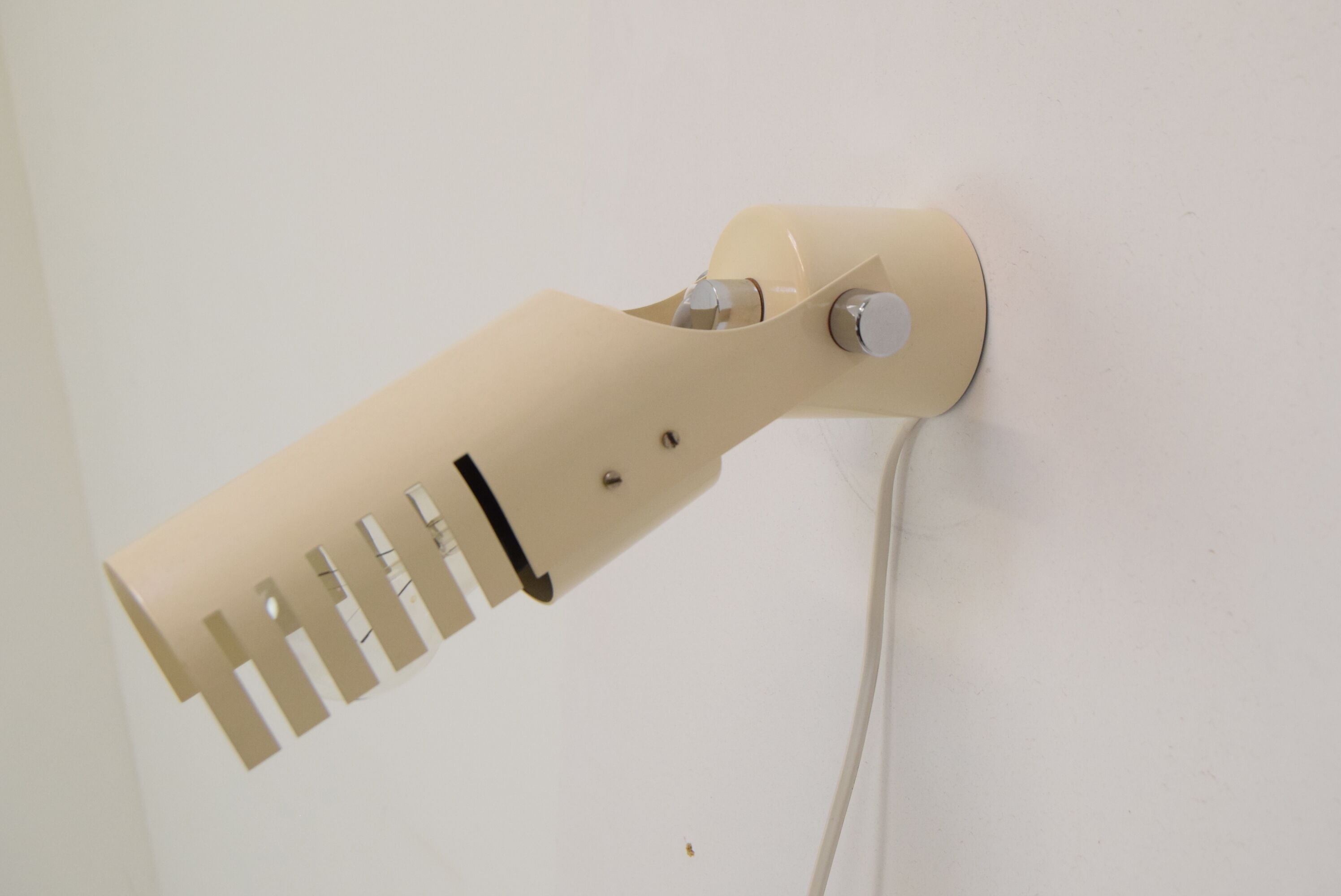 Mid-century Adjustable Wall Lamp by Jilove u Decina, 1970's.