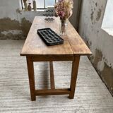 Oak island farmhouse table 2m