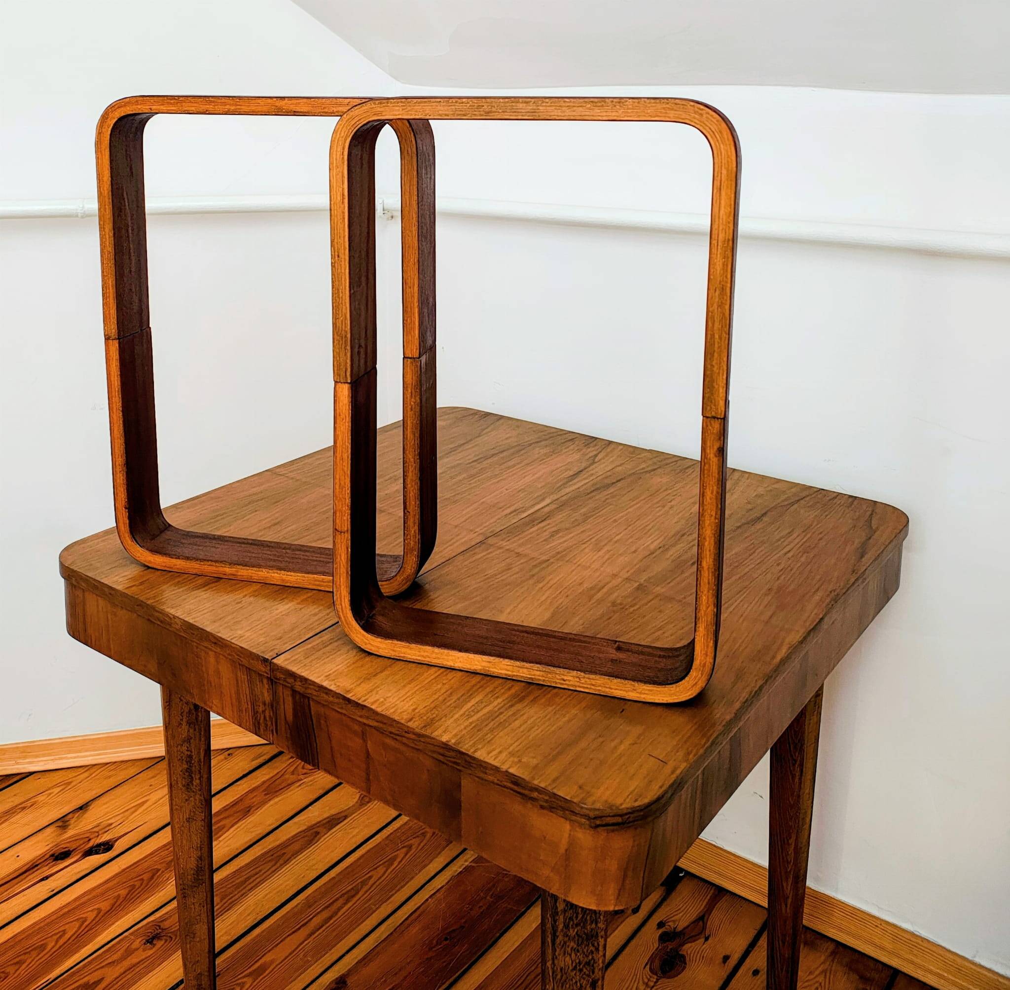 Czech Decorative Shelves attributed to Ludvik Volak for Drevopodnik Holesov