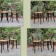 Trio chairs bistrot Thonet, Fischel and Mundus early twentieth century