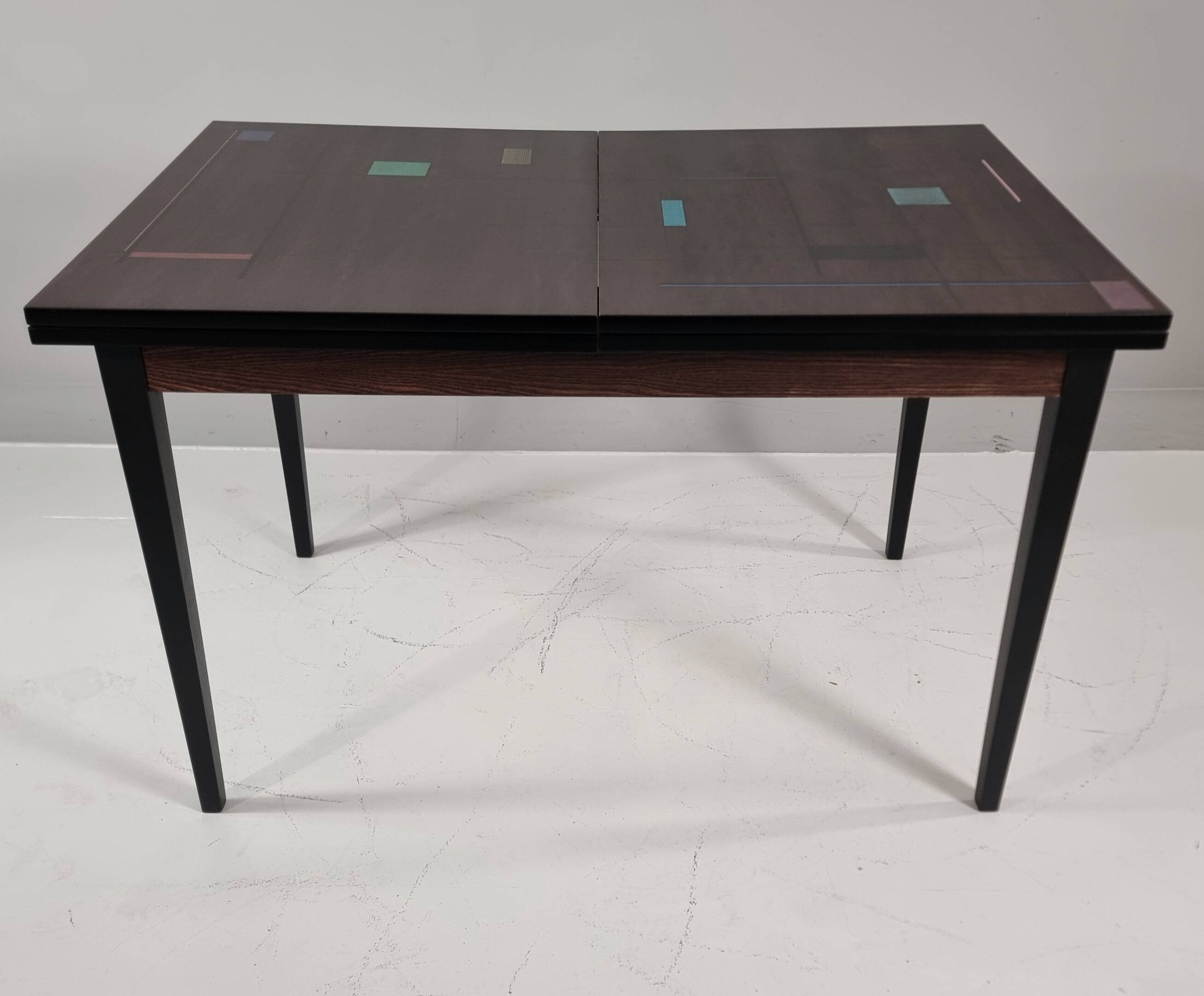 Vintage dining table in ash, 1970s