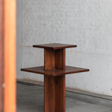 Pied de stalle, display side table in art deco style, France, 1940s