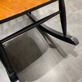 Fauteuil à bascule vintage en hêtre par Varjosen Puunjalostus