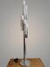 Iconic floor lamp by Gaetano Sciolari, chrome, 1970s - Space Age vintage
