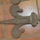 cast iron fleurs-de-lis (pair)