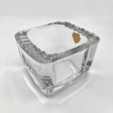 SKLO UNION Ashtray with pestle • 1960 • Czechoslovakia • Pressed glass
