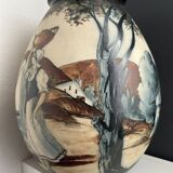 Large Ciboure vase signed Le Corrone, 1960s