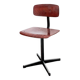 Mid Century Chaise d'école Chaise d'enfant Bois Métal Vintage Rétro Chambre d'enfant Pied Skandi Sca