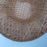Chapeau asiatique style colonial en paille