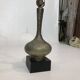 Pair Of Brass Oriental Style Table Lamps Mid Century 1960s Hollywood