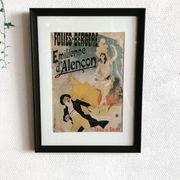 Poster cabaret Emilienne d'Alencon