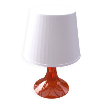 Orange lamp by Carl Ojerstam for IKEA