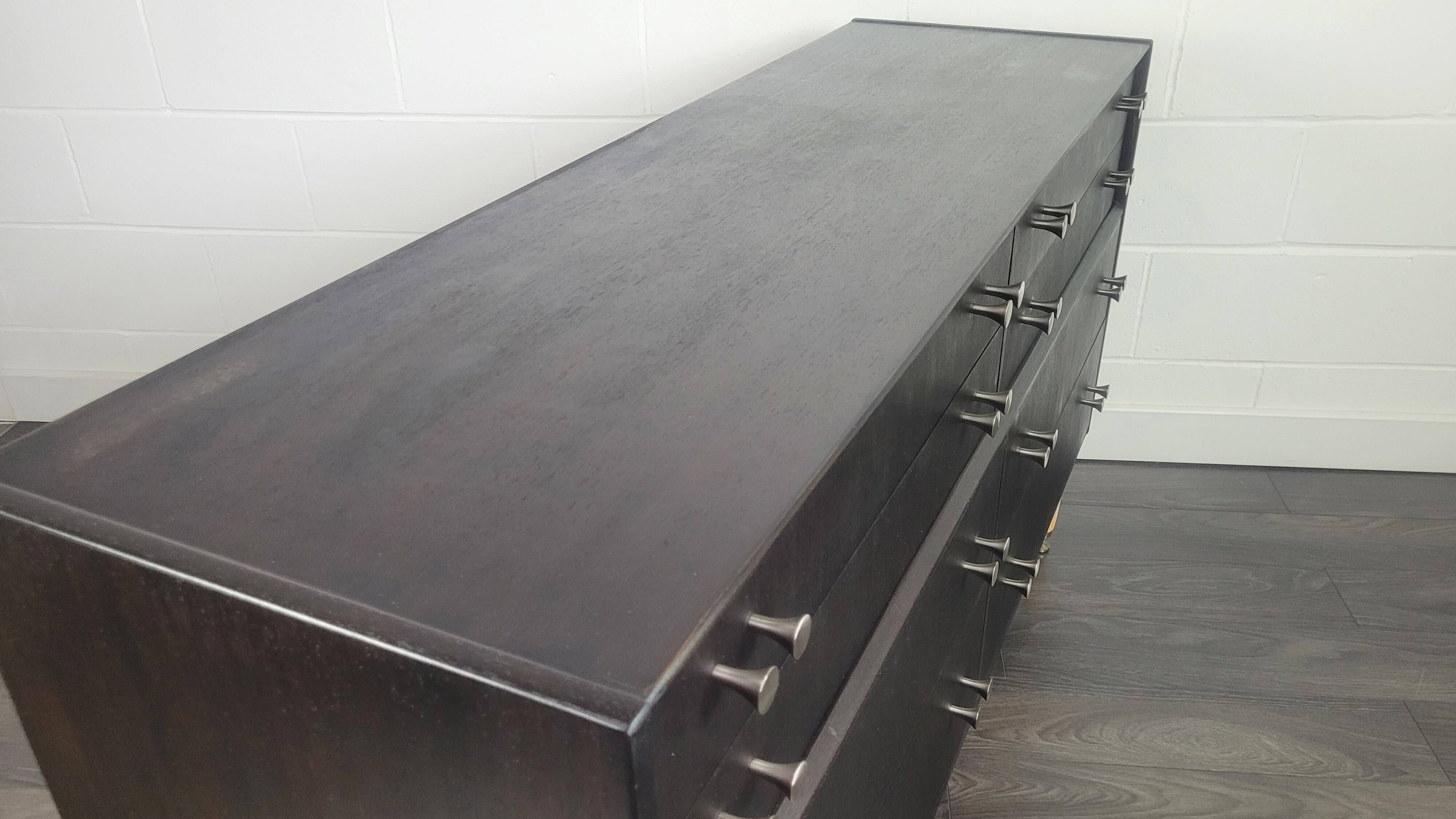 G-Plan Black Double Chest of Drawers, 1960s