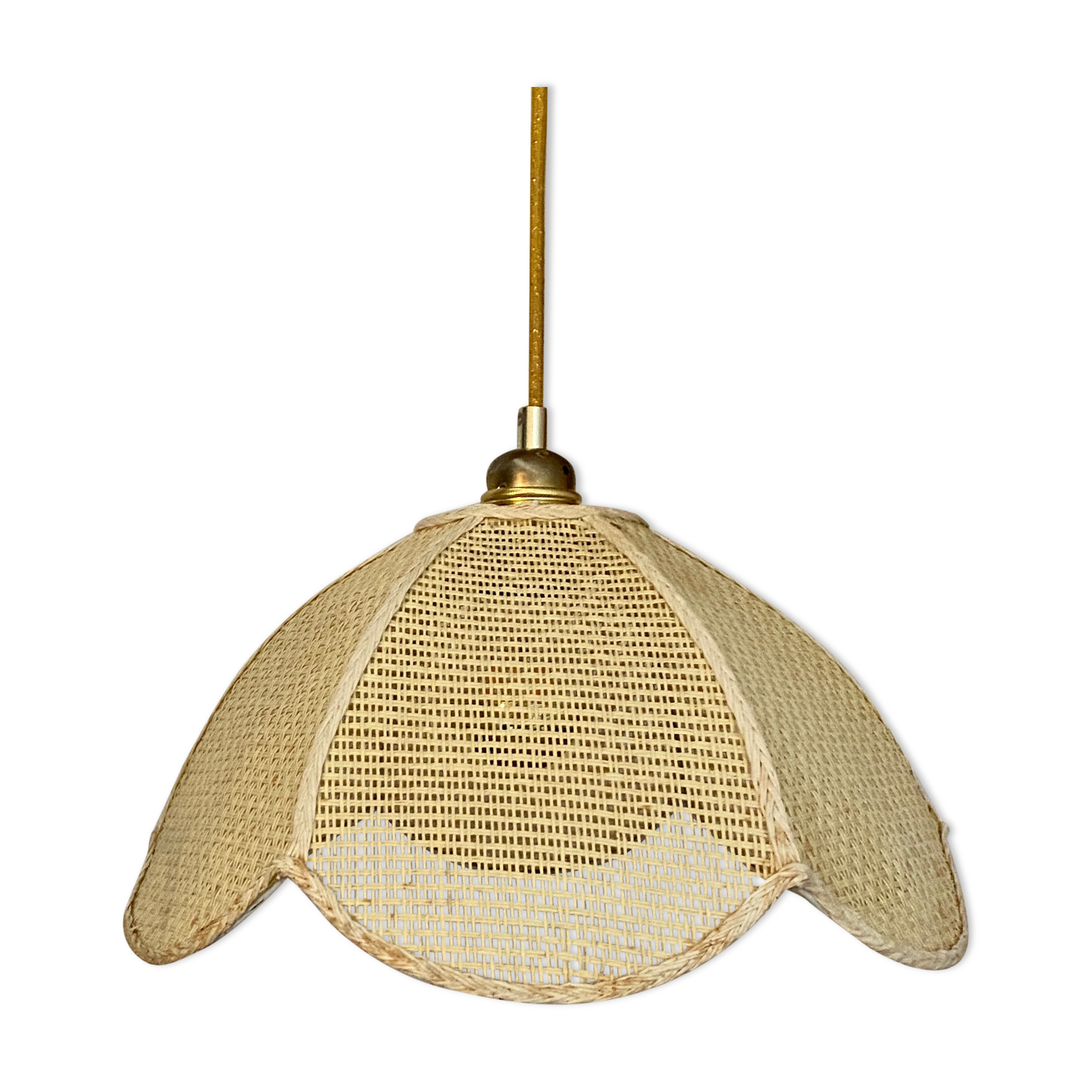 Vintage lampshade suspension