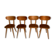 Set of 4 Baumann 731 chairs