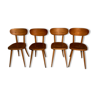 Lot de 4 chaises Baumann 731