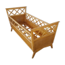 Vintage wooden child bed