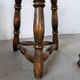 Pair of antique stools with turned legs.