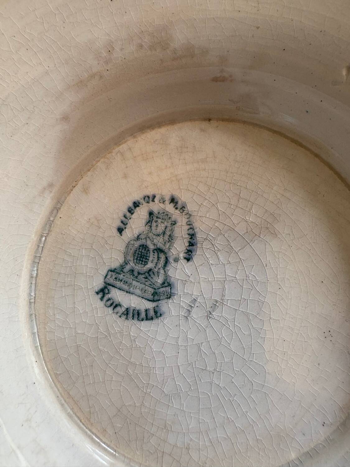 St-Amand soup tureen A. Lebacqz & M. Bouchart Rocaille model