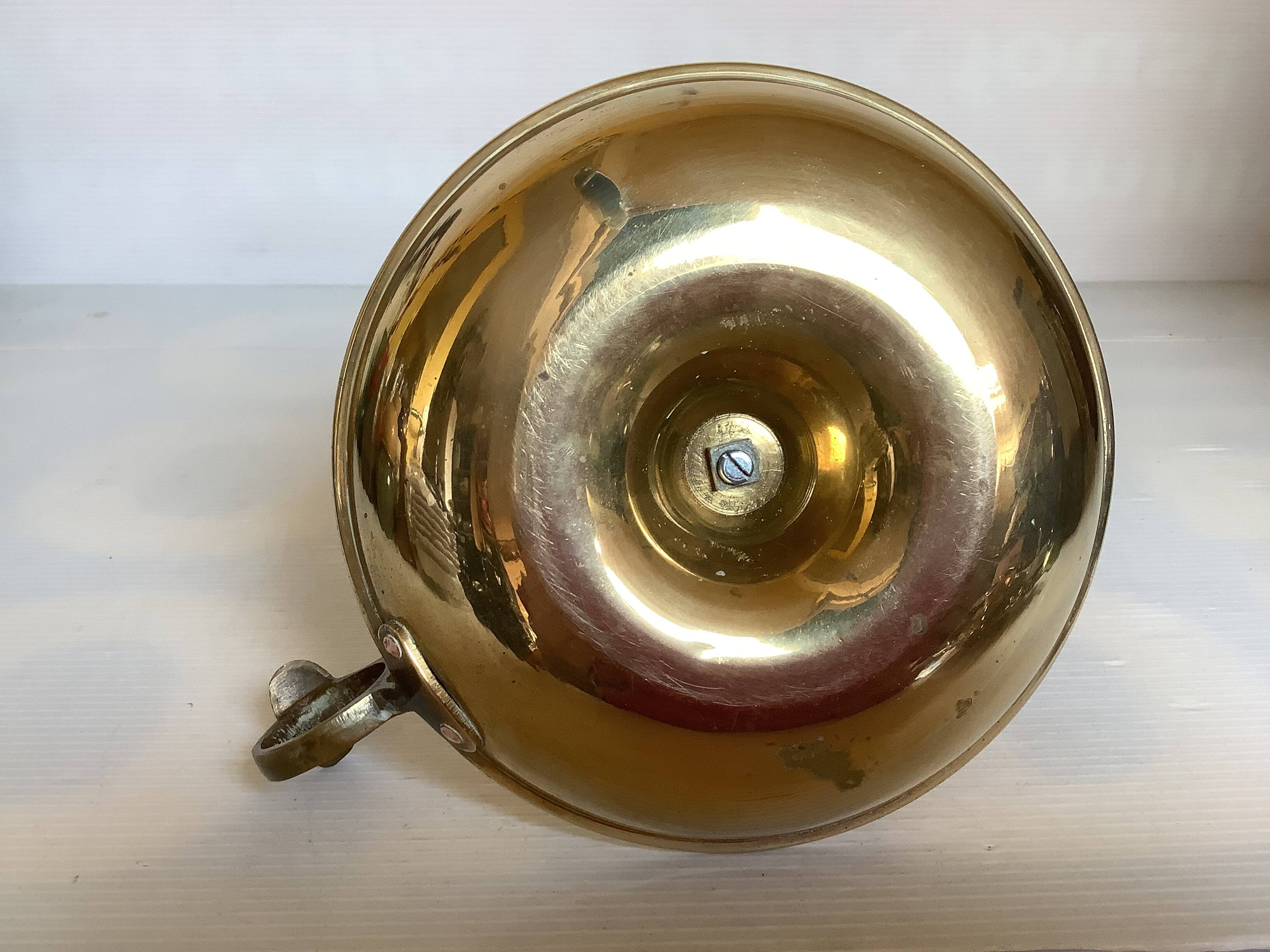 Large brass candlestick rat from the cellar