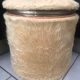 Pouf moumoute vintage