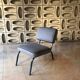 Vintage armchair from the 70s with angora fabric