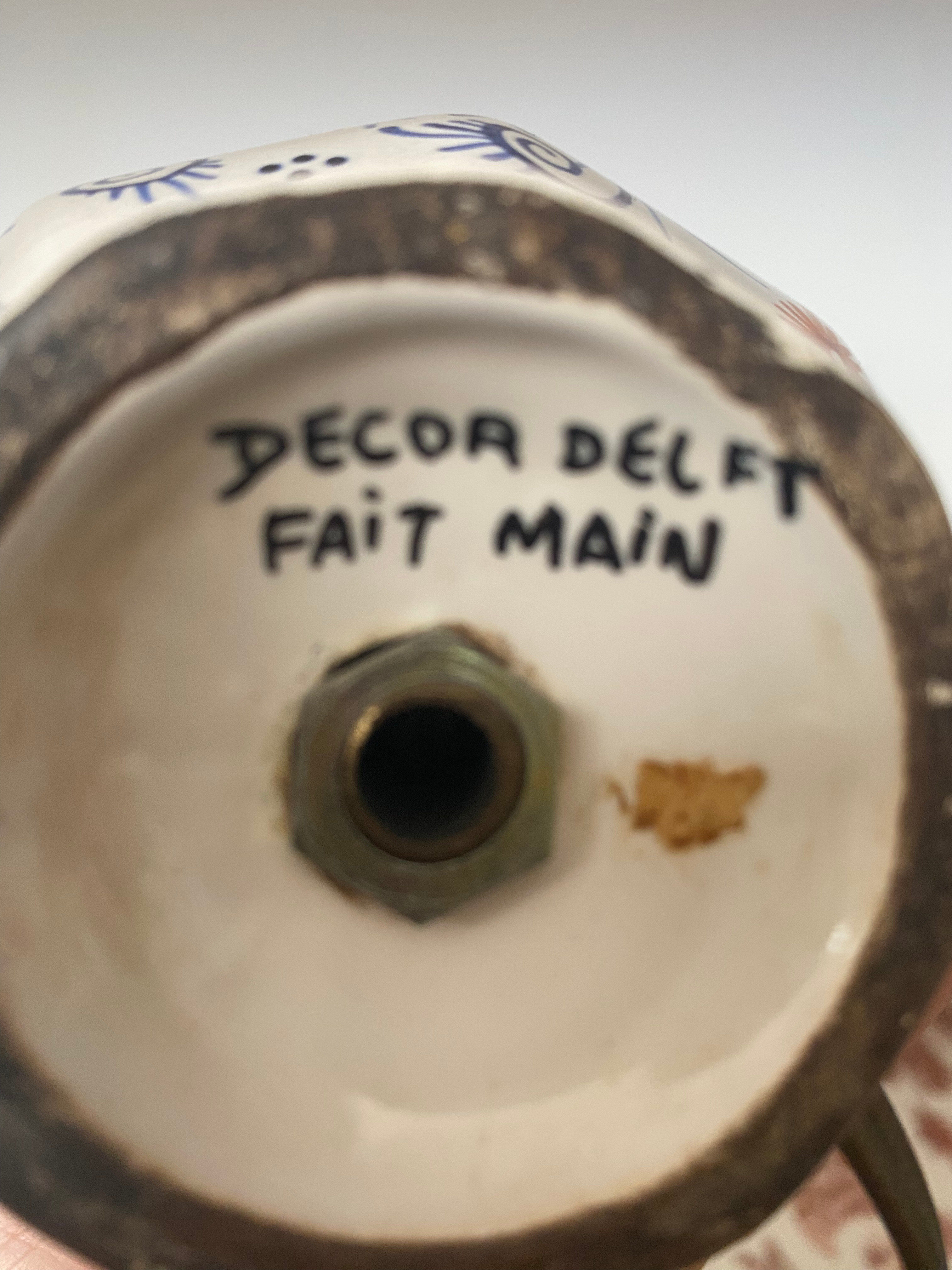 Lampe à poser style "Renoleau"