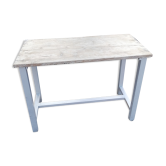 Dessert wooden table