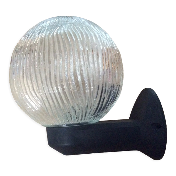 Applique globe boule en verre