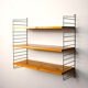 Swedish pine and metal shelf
