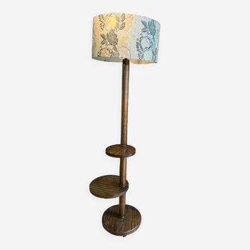 Vintage shelf floor lamp