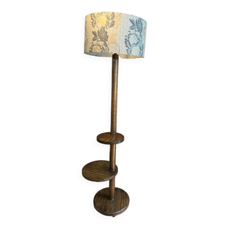 Vintage shelf floor lamp