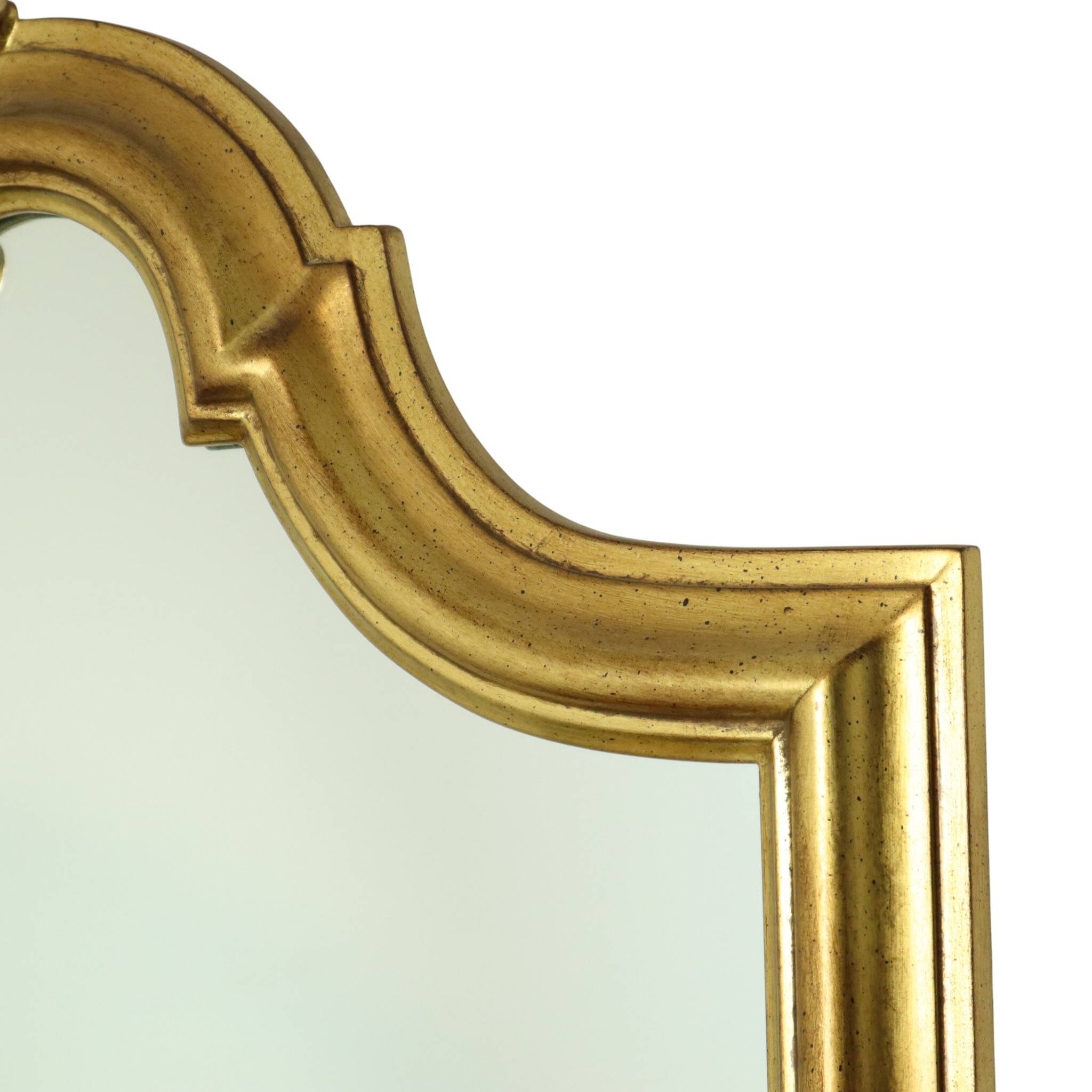Miroir Deknudt doré classique, style baroque, 104 cm