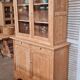 Two-piece glass-fronted buffet
