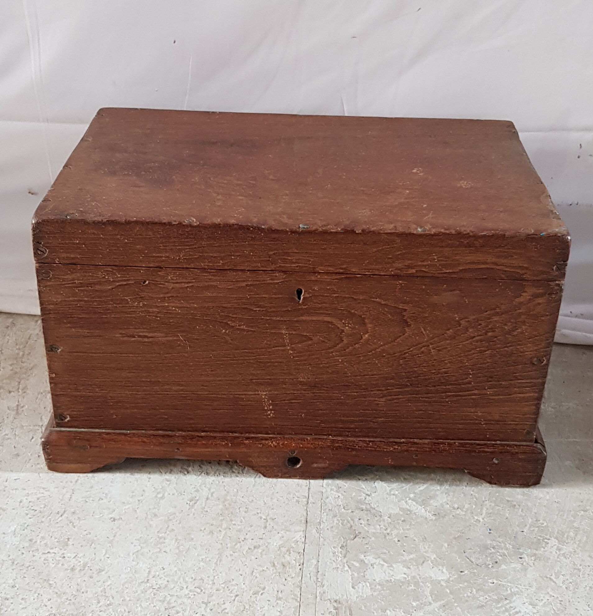 Old teak chest