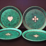 Set de 10 pièces céramique de la collection Argenta par Gustavsberg, époque Art déco (c. 1940)