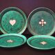10 ceramic pieces from the Argenta collection by Gustavsberg, Art Deco period (c. 1940)