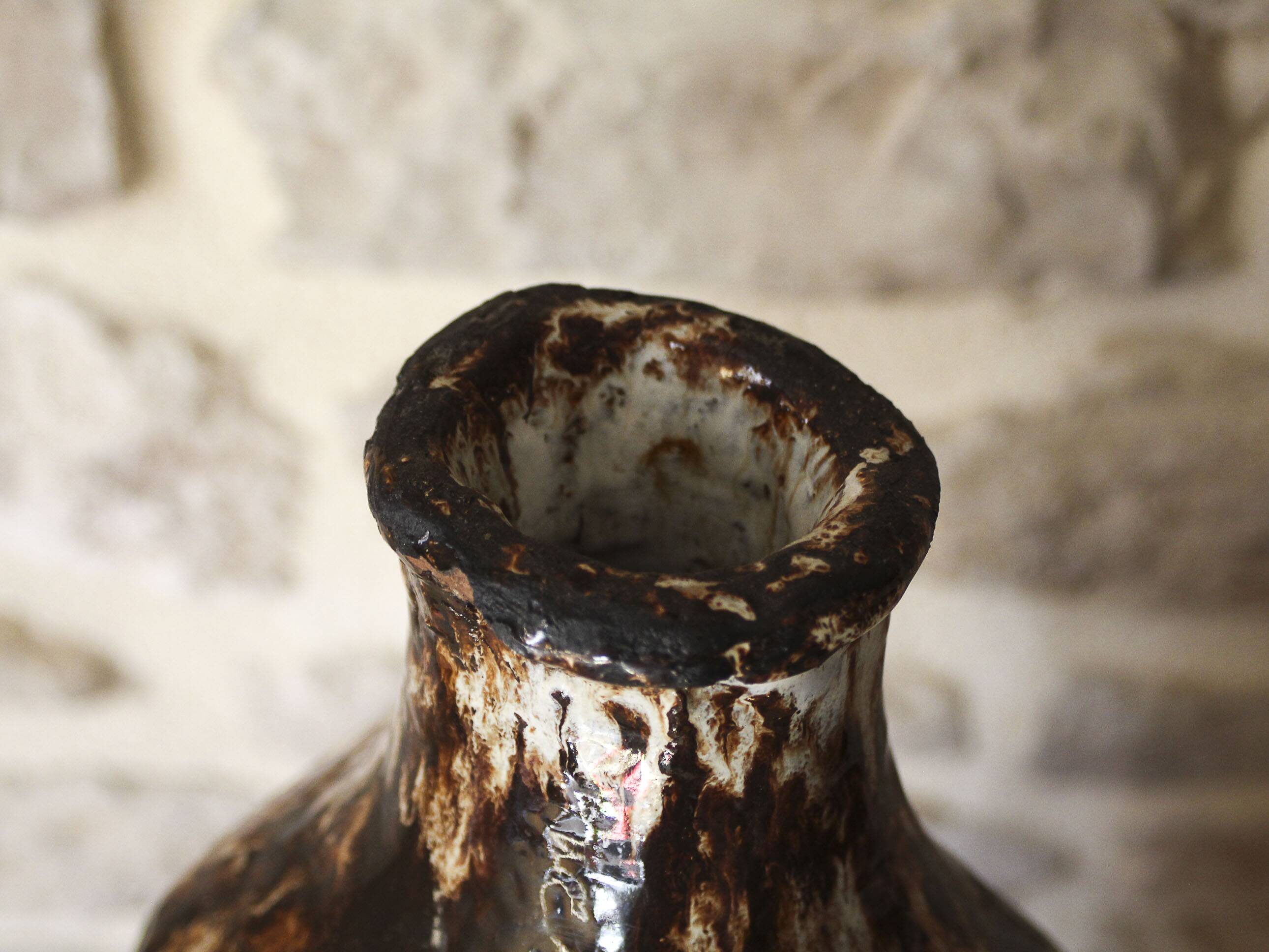 Vase en céramique émaillé Boris Kassianoff