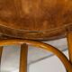 Pair of bistro chairs Fischel 1930 curved wood