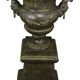 Cast iron with base Medici vase