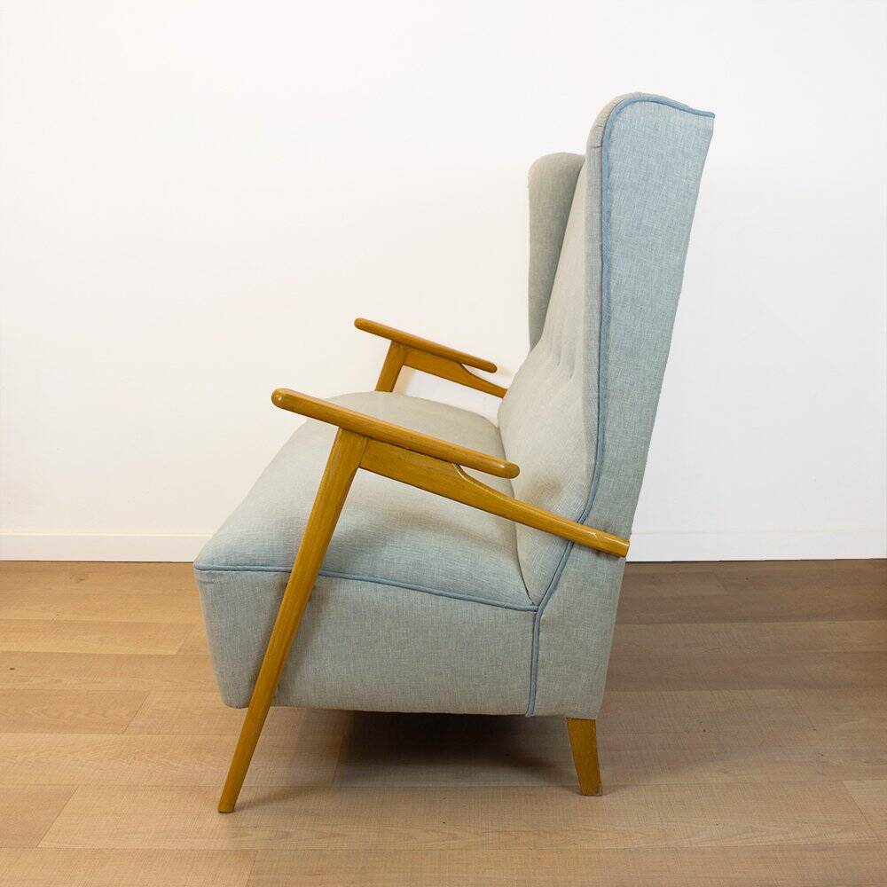 Mid-Century Spanish Two-Seater Sofa, 1950s